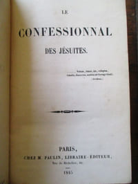 Le confessionnal des jésuites