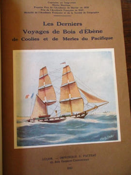 Les derniers voyages de Bois d'Ebène de Coolies et de Merles du Pacifique. Lacroix (Louis)