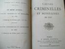 Causes criminelles et mondaines de 1882. Bataille (Albert)