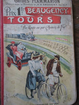 Guide illustré de Beaugency à Tours par route et par chemin de fer. undefined