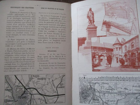 Guide illustré de Beaugency à Tours par route et par chemin de fer. undefined