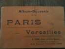 Album souvenir Paris Versaille. 