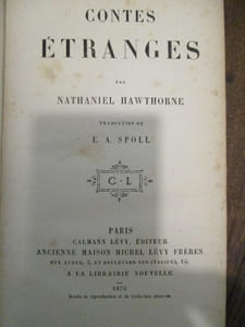 Contes étranges
