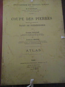 Coupe des pierres précédée des principes du trait de stéréotomie