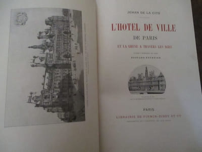 L'Hotel de ville de Paris et la grève a travers les ages