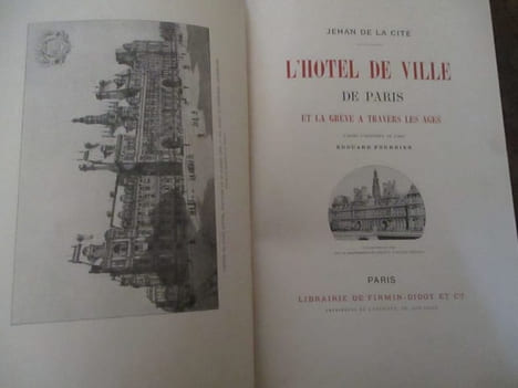 L'Hotel de ville de Paris et la grève a travers les ages. Jehan de la cité