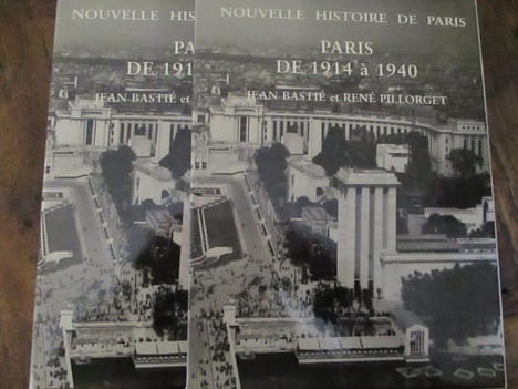 Nouvelle histoire de Paris - Paris de 1914 à 1940. Bastié (Jean) Pillorget (René)