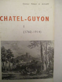 chatel guyon ses eaux minérales proprietés, application