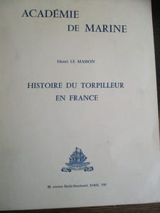 Histoire du torpilleur en france