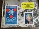 Les Jeux Olympiques d hiver à travers les timbres-poste. Caurat (Jacqueline)