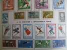 Les Jeux Olympiques d hiver à travers les timbres-poste. Caurat (Jacqueline)