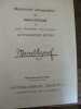 Manuscrits autographes de Marcel Pagnol et lettres photographies livres documents autographes divers. 