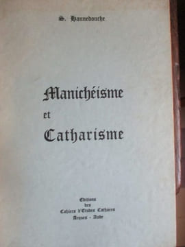 Manichéisme et catharisme. Hannebouche (S)