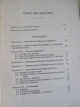 Cours de linguistique générale. Saussure (Ferdinand de)