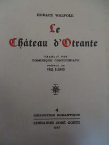 Le chateau d' Otrante