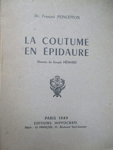 La coutume en épidaure