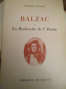 balzac et la recherche de l absolu