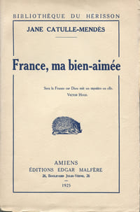 France, ma bien-aimée.
