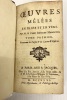 Œuvres mêlées en prose et en vers.. HAMILTON (M. le Comte Antoine).