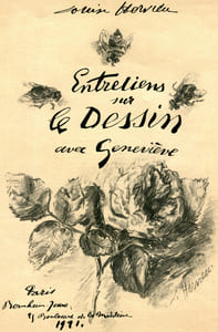 Entretiens sur le Dessin avec Geneviève.