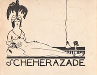 SCHÉHÉRAZADE. Album mensuel d’œuvres inédites d’art et de littérature (n° 1, 2, 6) – Album mensuel d’œuvres d’art et de littérature (n° 3, 4, 5).