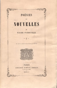 Poésies et nouvelles.