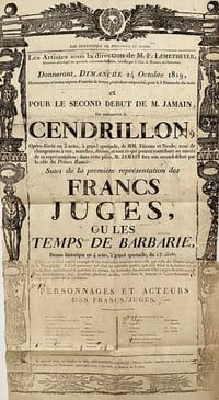 THÉÂTRE DE CALAIS. Dimanche 24 octobre 1819. 