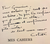 Mes Cahiers.