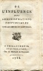 DE L’INFLUENCE DES ADMINISTRATIONS PROVINCIALES sur les mœurs et l’opinion. . 