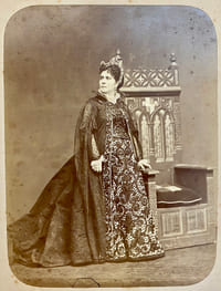 Acteurs de Marie Tudor, 1873.