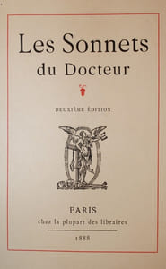 LES SONNETS DU DOCTEUR. Deuxième édition.