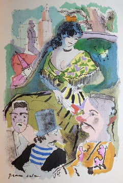 Coffret de 4 ouvrages de Pierre Louÿs : Aphrodite, Mœurs Antiques, avec des illustrations de Jean Berque - Les Aventures du Roi Pausole, avec des ...
