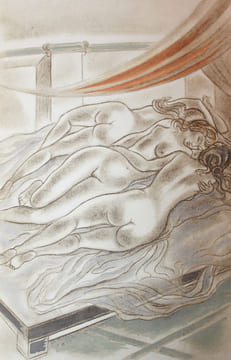 Coffret de 4 ouvrages de Pierre Louÿs : Aphrodite, Mœurs Antiques, avec des illustrations de Jean Berque - Les Aventures du Roi Pausole, avec des ...