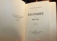 FÉCONDITÉ. LES QUATRE ÉVANGILES.
Édition originale 1/50 ex sur Japon