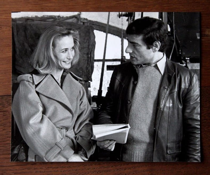PHOTOGRAPHIES / L'HOMME QUI AIMAIT LES FEMMES. Fran&ccedil;ois Truffaut / Charles Denner etc. N&eacute;stor Almendros (photographe).