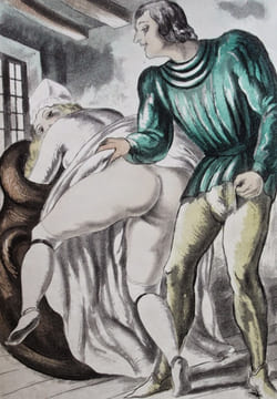 CONTES DE BOCCACE [LE DÉCAMÉRON]. Illustrés de quarante-cinq eaux-fortes en couleurs de Berthommé Saint André.
. Jean BOCCACE, [GIOVANNI BOCCACIO]
