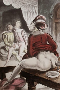 CONTES DE BOCCACE [LE DÉCAMÉRON]. Illustrés de quarante-cinq eaux-fortes en couleurs de Berthommé Saint André.
. Jean BOCCACE, [GIOVANNI BOCCACIO]
