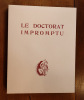 LE DOCTORAT IMPROMPTU.. ANDREA DE NERCIAT. Paul-Emile BECAT (illustrateur).