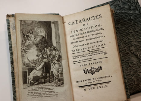 CATARACTES DE L'IMAGINATION, Déluge de le Scribomanie, Vomissement Littéraire, Hémorragie Encyclopédique, Monstre des Montres, par Épiménide ...