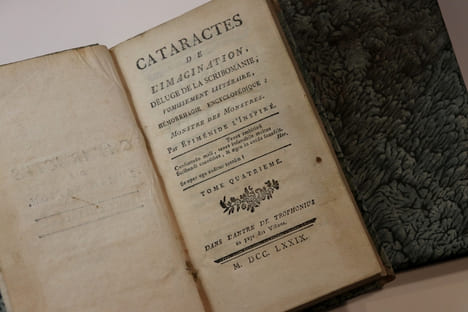 CATARACTES DE L'IMAGINATION, Déluge de le Scribomanie, Vomissement Littéraire, Hémorragie Encyclopédique, Monstre des Montres, par Épiménide ...