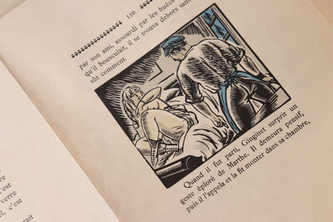 MARTHE, HISTOIRE D'UNE FILLE.
1/25 ex. Japon Esquisse originale. Huysmans
Illustrations de André Dignimont.