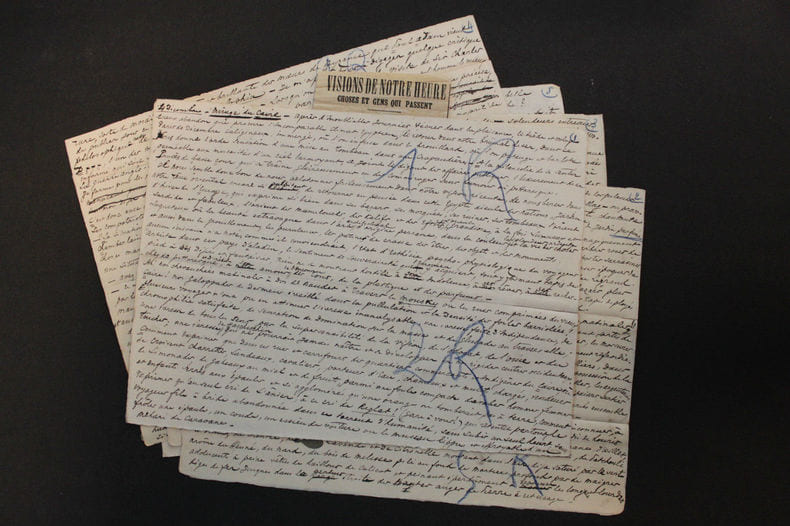 article autographe 1899 Mirage du Caire &Eacute;gypte 5 p.. Octave Uzanne