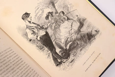 Jérôme Paturot à la recherche d'une position sociale. Louis Reybaud. J.-J. Grandville.

