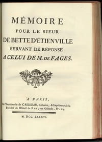 AFFAIRE DU COLLIER DE LA REINE MARIE-ANTOINETTE. RECUEIL DE PIÈCES
Cagliostro La Motte Valois