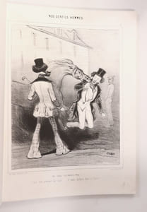 Nos Gentils Hommes, Goût, Tournure, Elegance, Moeurs et Plaisirs de la Jeunesse dorée par Cham.
