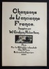 CHANSONS DE L'ANCIENNE FRANCE. Imagées par W. Graham Robertson.. COLLECTIF - W. G. ROBERTSON, illustrateur