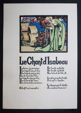 CHANSONS DE L'ANCIENNE FRANCE. Imagées par W. Graham Robertson.. COLLECTIF - W. G. ROBERTSON, illustrateur