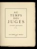 AU TEMPS DES JUGES. Chants bibliques de P. L.. Pierre LOUYS - André COLLOT, illustrateur
