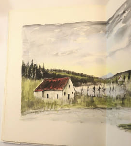 La Symphonie pastorale.
Gouaches originales