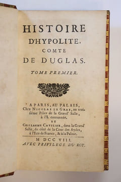 Histoire d'Hypolite comte de Duglas. [contient le conte "L'île de la Félicité"].. Marie Catherine d'Aulnoy
